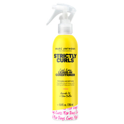 Marc Anthony Strictly Curls Avocado Oil + Shea Butter Curl Envy Leave-In Conditioner, 8.4 fl oz