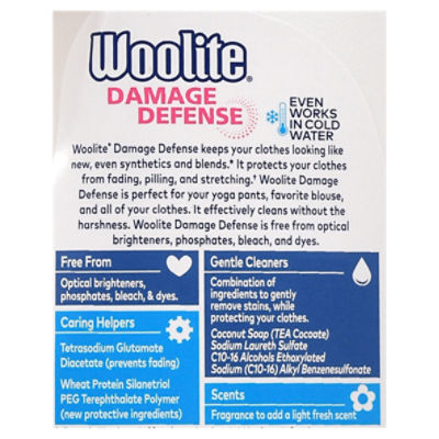Woolite Clean & Care Sparkling Falls Scent Laundry Detergent, 33 loads, 50  fl oz