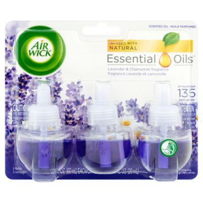 3 Premium Aromatherapy Fragrance Diffuser Oils Gift Set 60mL Air Purifier  Scents