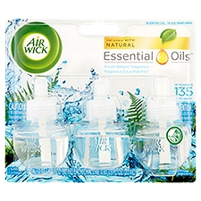 Air Wick Scented Oil Plug In Refills - Fresh Waters, 2.02 Ounce