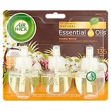 Air Wick Essential Oils Paradise Retreat, Scented Oil, 2.02 Fluid ounce