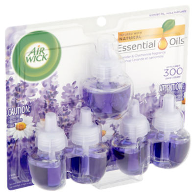 Scented Oil Refill, Lavender and Chamomile, 0.67 oz (2/Pack) | Air Wick