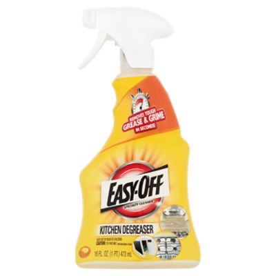 Easy Off Specialty Kitchen Degreaser For Multipurpose 16 fl oz 0.5 quart  Lemon Scent 1 Each Clear - Office Depot