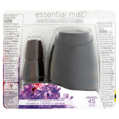 Air Wick Essential Mist Oil Air Freshener Diffuser Refill, Lavender &  Almond Blossom, 0.67 Fl. Oz.