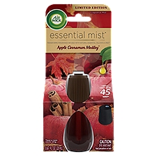 Air Wick Essential Mist Apple Cinnamon Fragrance Mist Limited Edition, 0.67 fl oz