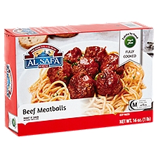 Al Safa Halal Beef Meatballs, 16 oz