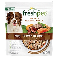 Freshpet Healthy & Natural Dog Food, Fresh Multi Protein Recipe, 3lb