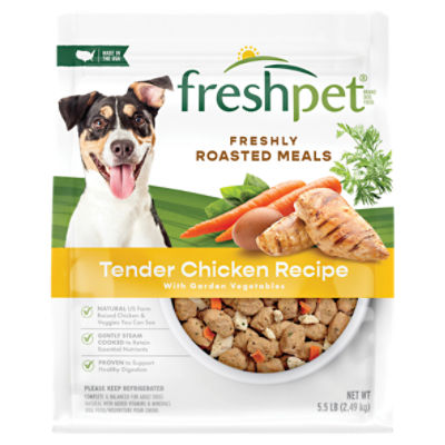 Freshpet Healthy & Natural Dog Food, Fresh Chicken Recipe, 5.5lb