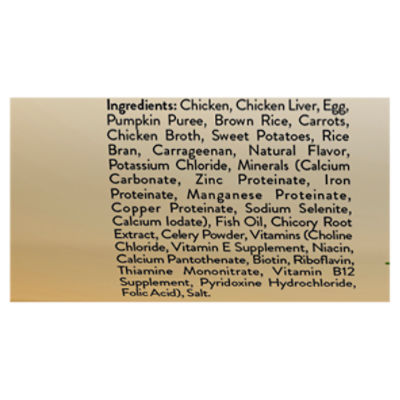 Freshpet store ingredients list