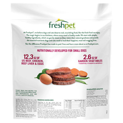 Freshpet small clearance breed dog food