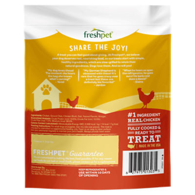 Freshpet dog shop joy chicken treats