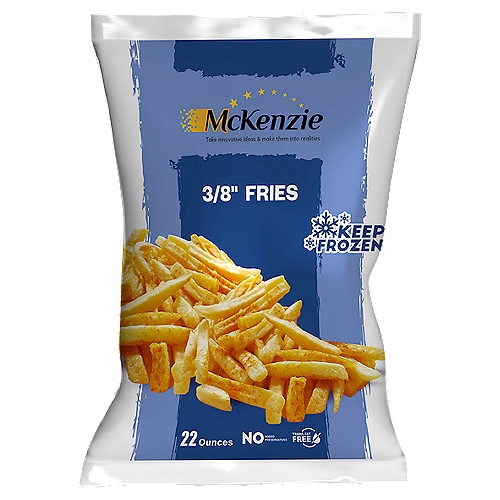 Mckenzie 3/8'' Fries, 20 oz