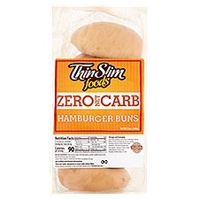 ThinSlim Foods Zero Net Carb Hamburger Buns, 12 oz