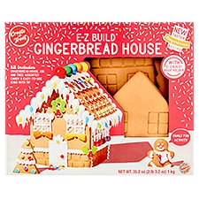 Create A Treat E-Z Build Gingerbread House Kit, 35.2 oz