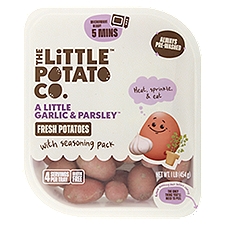 The Little Potato Company Garlic Parsley Fresh Creamer Potatoes with Seasoning Pack, 1 lb