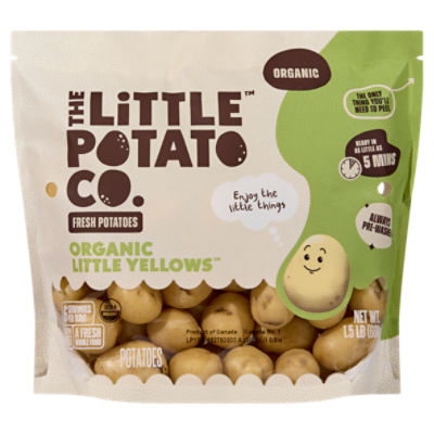 The Little Potato Co. Organic Little Yellows Fresh Potatoes, 1.5 lb bag