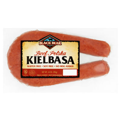 Black Bear Beef Polska Kielbasa, 14 oz