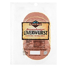 Black Bear Liverwurst, 8 Ounce