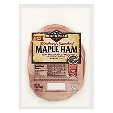 Black Bear Hickory Smoked Maple Ham, 7 oz