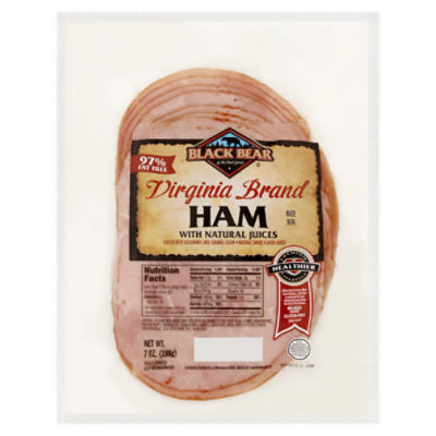 Black Bear Virginia Brand Ham, 7 oz - ShopRite