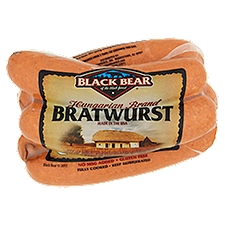 Black Bear Bratwurst, Hungarian Brand, 16 Ounce