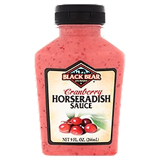 Black Bear Cranberry, Horseradish Sauce, 9 Fluid ounce