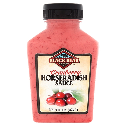 Black Bear Cranberry Horseradish Sauce, 9 fl oz