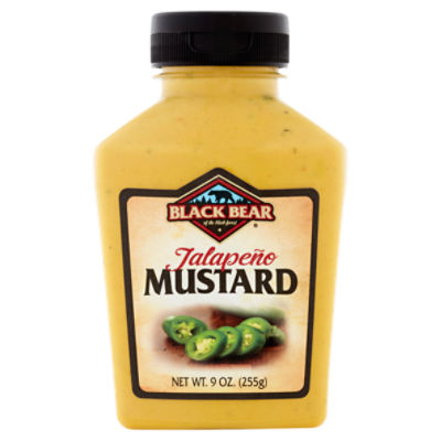 Black Bear Jalapeño Mustard, 9 oz, 9 Ounce