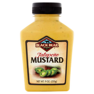 Black Bear Jalapeño Mustard, 9 oz