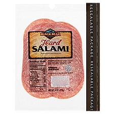 Black Bear Salami, Hard, 6 Ounce