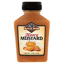 Black Bear Honey Mustard, 11 Ounce