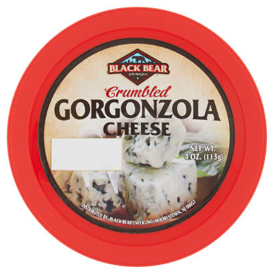 Black Bear Black Bear Crumbled Gorgonzola Cheese, 4 oz, 4 Ounce 