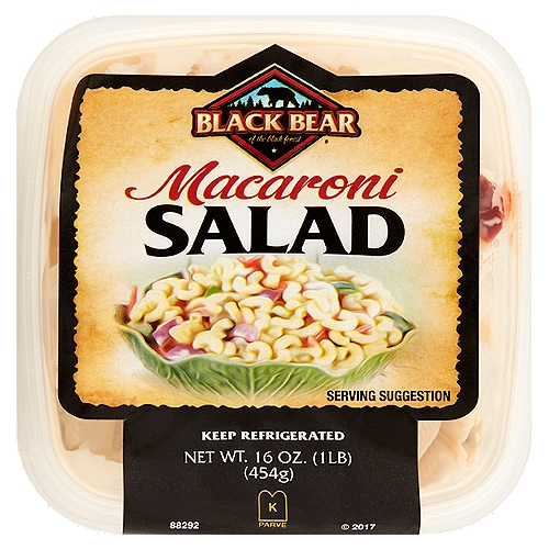 Black Bear Macaroni Salad, 16 oz