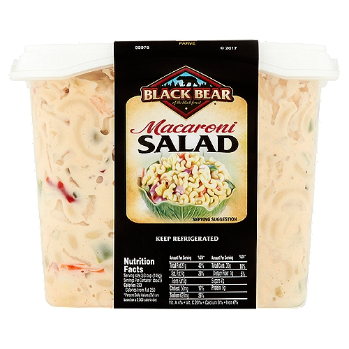 Black Bear Macaroni Salad, 48 oz