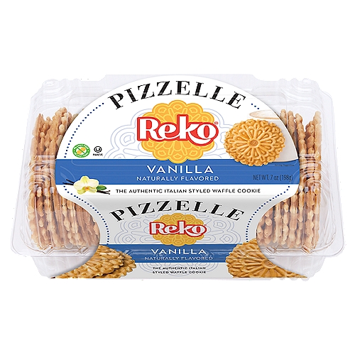 Reko Vanilla Pizzelle, 7 oz