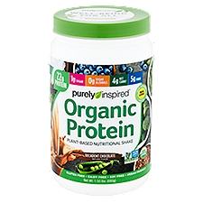 Purely Inspired Decadent Chocolate Organic Protein Plant-Based Nutritional Shake, 1.50 lbs