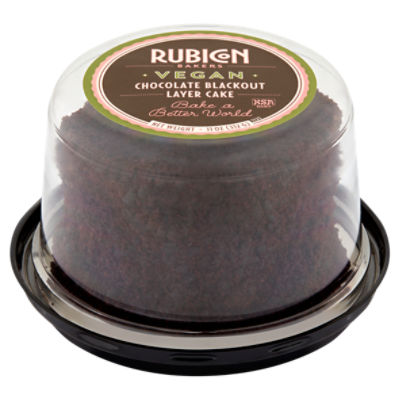 Rubicon Bakers Vegan Chocolate Blackout Layer Cake, 11 oz