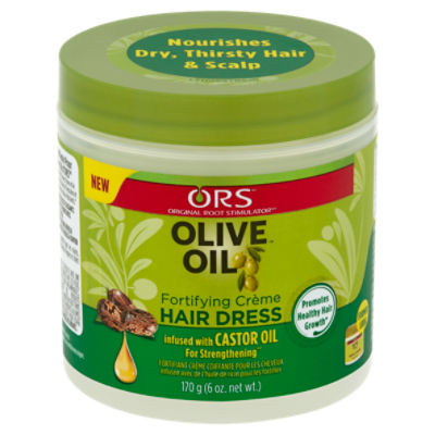 ORS Olive Oil Fortifying Crème Hair Dress, 6 oz