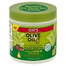 ORS Hair Dress, Olive Oil Fortifying Crème, 6 Ounce