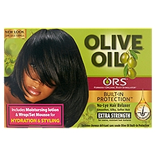 ORS Olive Oil Built-In Protection Extra Strength No-Lye, Hair Relaxer, 1 Each