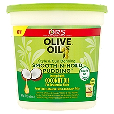 ORS Olive Oil Style & Curl Defining Smooth-N-Hold Pudding, 13 oz, 13 Ounce