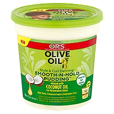 ORS Olive Oil Style & Curl Defining Smooth-N-Hold Pudding, 13 oz