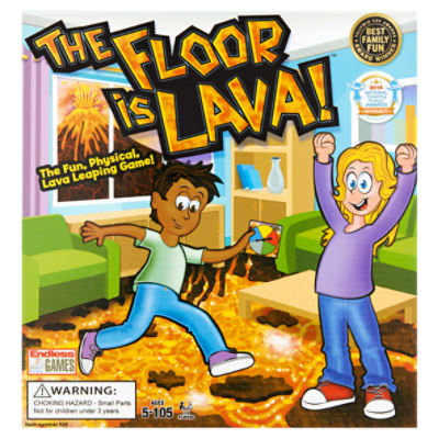 Endless Games The Floor is Lava Leaping Game, Ages 5-105