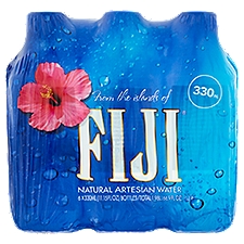 Fiji Natural Artesian Water, 11.15 fl oz, 6 count, 66.9 Fluid ounce