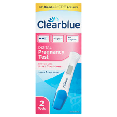 Clearblue Plus Pregnancy Test, 2 tests