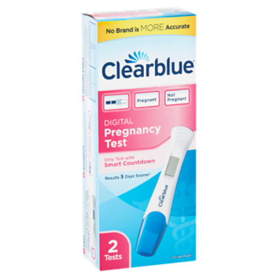 Clearblue Digital Pregnancy Test with Smart Countdown, 5 Count 