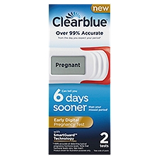 Clearblue Early Digital Pregnancy Test, 2 count