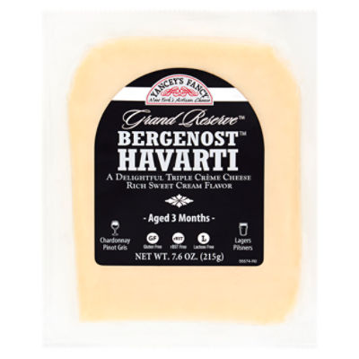 Yancey's Fancy Grand Reserve Bergenost Havarti Cheese, 7.6 oz, 7.6 Ounce