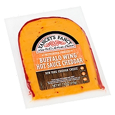 Yancey's Fancy Buffalo Wing Hot Sauce New York Cheddar, Cheese, 7.6 Ounce