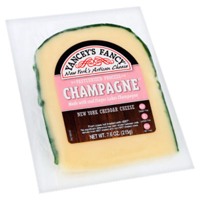 Yancey's Fancy Champagne New York Cheddar Cheese, 7.6 oz